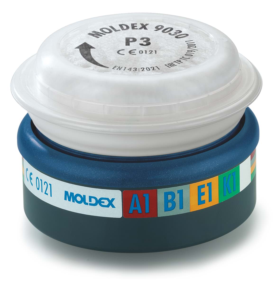 Bild von Moldex Kombifilter 9430 EasyLock® A1B1E1K1P3 – Vollschutz für höchste Anforderungen.