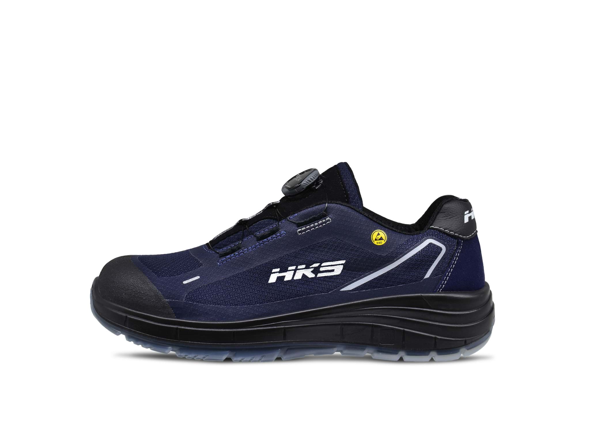 HKS® BOA 2 BTP 102182, Herren Sicherheits-halbschuh S1P mit ESD Ausstattung und original Boa® Verschluß
