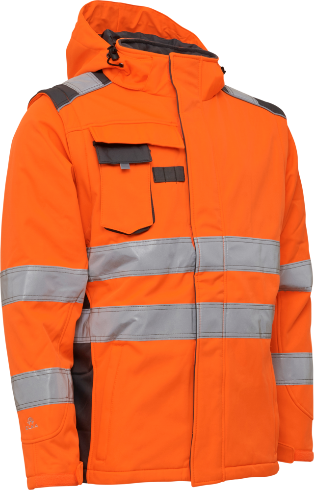 Bild von ELKA® WASTL, Visible Xtreme Softshell Winterjacke EN 20471